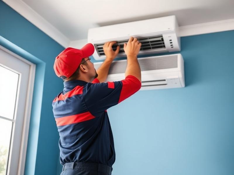 Split system install — Home office, Melbourne